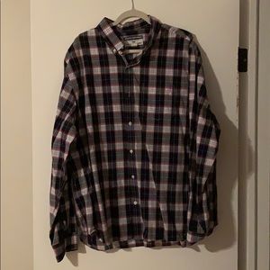 Old Navy Men’s Plaid Button Down Shirt